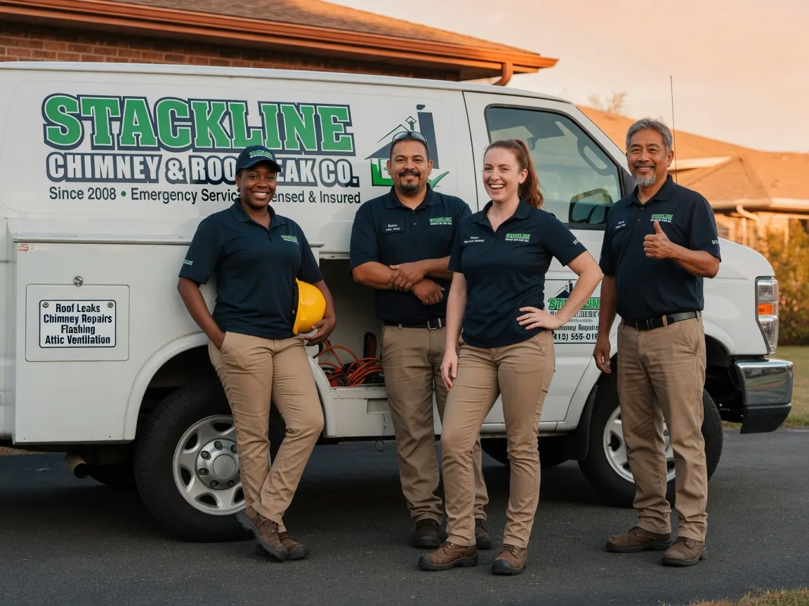 Chimney flashing repair company in Morland, KS